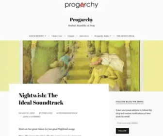 Progarchy.com(Rockin' Republic of Prog) Screenshot