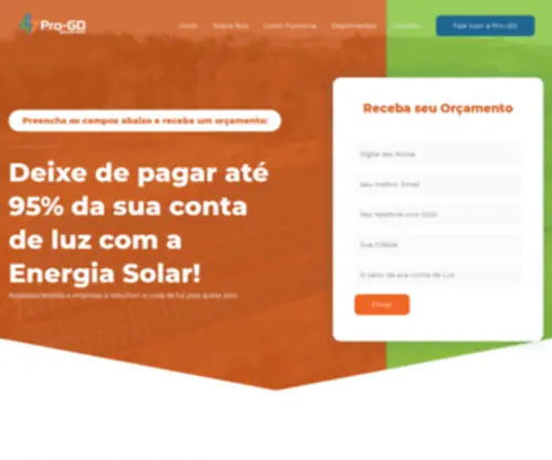 Progd.com.br(Energia Solar) Screenshot