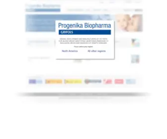 Progenika.com(A Grifols company) Screenshot