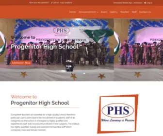 Progenitorschool.com(School Management System) Screenshot