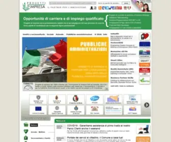 Progettidiimpresa.it(Progetti di impresa) Screenshot