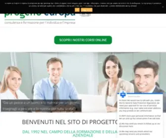 Progetto-Europa.com(Progetto Europa) Screenshot
