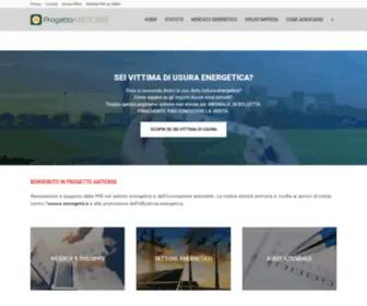 Progettoanticrisi.it(Associazione per le Imprese) Screenshot