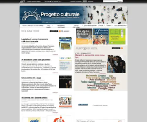 Progettoculturale.it(Progetto Culturale) Screenshot
