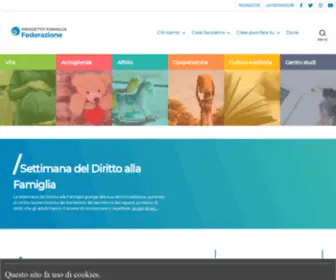 Progettofamiglia.org(Associazione Progetto Famiglia APS) Screenshot