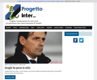 Progettointer.com(Raccontiamo l'Inter con passione e sarcasmo) Screenshot