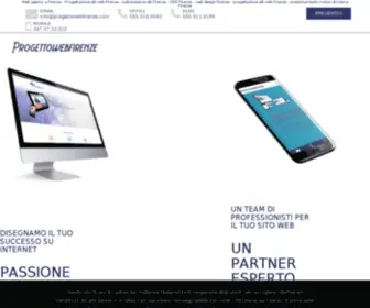 Progettowebfirenze.com(Web agency a Firenze) Screenshot