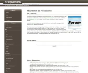 Proggen.org(Raum f) Screenshot