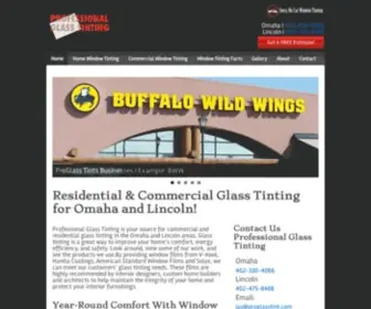 Proglasstint.com(Window Tinting) Screenshot