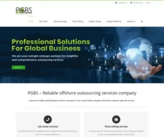 ProGlobalbusinesssolutions.com(Offshore BPO Outsourcing Services Company) Screenshot