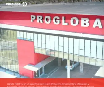 Proglobal.com(Solid processing expertise) Screenshot