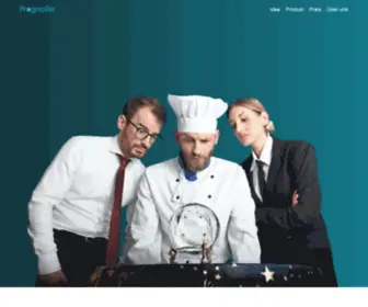 Prognolite.com(Forecast for planning in the gastronomy sector) Screenshot