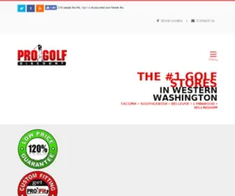 Progolfseattle.com(Pro Golf Discount) Screenshot