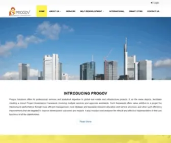 Progov.in(PROGOV) Screenshot