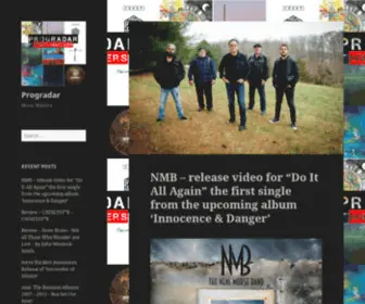 Progradar.org(Music Matters) Screenshot