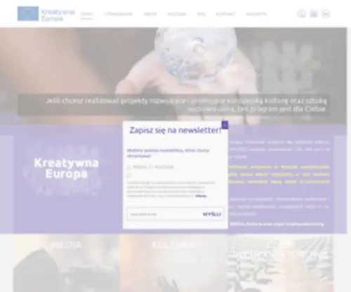 Program-Kultura.eu(Creative Europe Desk Polska) Screenshot