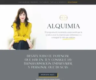 Programaalquimia.com(Programa empresarial Alquimia) Screenshot