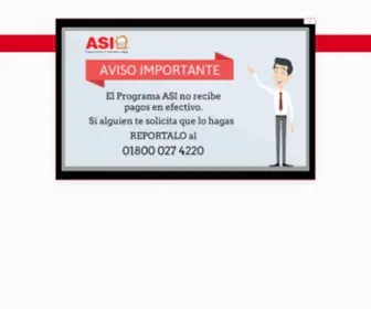 Programaasi.mx(Programa de Ahorro Sistem) Screenshot