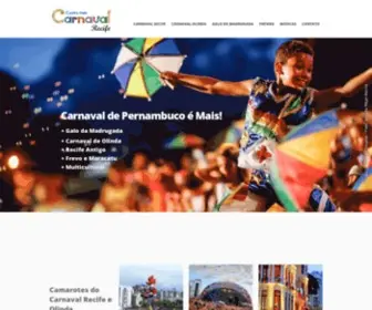 Programacaocarnavalrecife.com.br(Carnaval Recife 2021 Programação) Screenshot