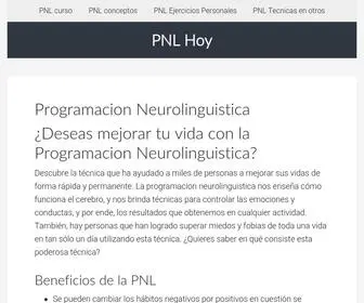 Programacionneurolinguisticahoy.com(Programacion Neurolinguistica Hoy) Screenshot