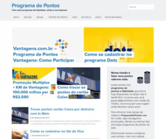 Programadepontos.com(Programadepontos) Screenshot