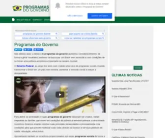 Programadogoverno.org(Programado Governo) Screenshot