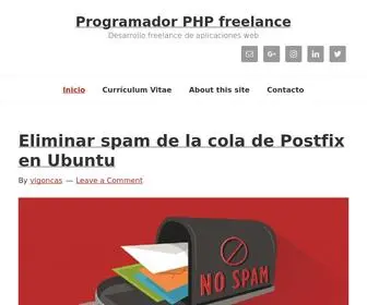 Programadorphp.es(Programador PHP Freelance) Screenshot