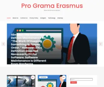 Programaerasmus.com(Pro Grama Erasmus) Screenshot