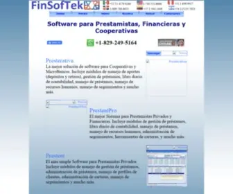 Programaparaprestamos.com(Software para Prestamistas) Screenshot