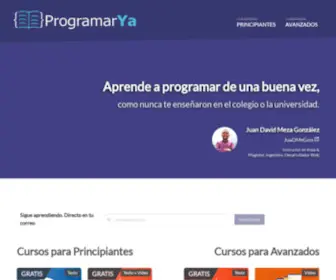 Programarya.com(Aprende) Screenshot