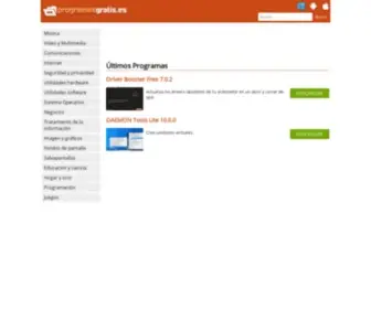 Programasgratis.es(Programas gratis español) Screenshot