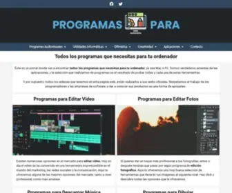 Programaspara.site(Todos los Programas que Necesitas para tu Ordenador) Screenshot