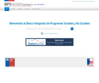 Programassociales.cl(Guia de Programas Sociales del Estado de Chile) Screenshot