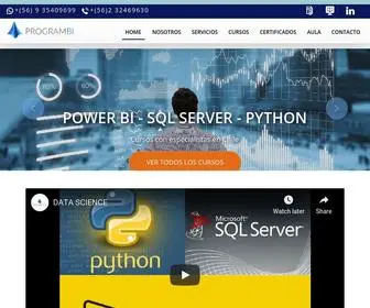 Programbi.cl(ProgramBI) Screenshot