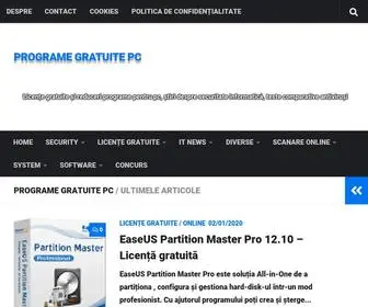 Programegratuitepc.com(Programe Gratuite PC) Screenshot