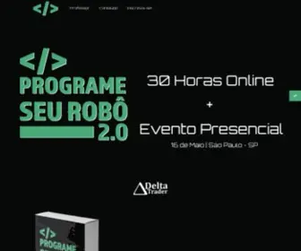 Programeseurobo.com.br(Programe Seu Robô) Screenshot