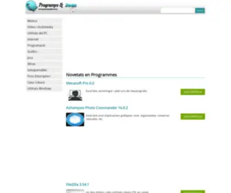 Programesijocs.com(Programes i jocs) Screenshot