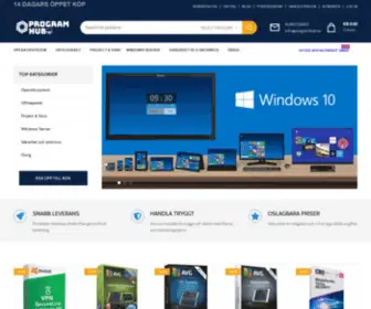 Programhub.se(Title of the document) Screenshot