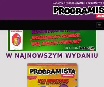 Programistajr.pl(Magazyn Programista Junior) Screenshot