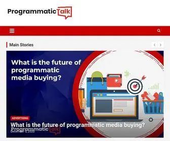 Programmatictalk.com(Programmatic Talk) Screenshot