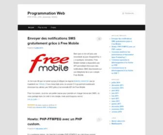 Programmation-Web.net(Nginx) Screenshot