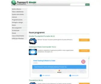 Programmiegiochi.com(Download programmi e giochi gratis) Screenshot