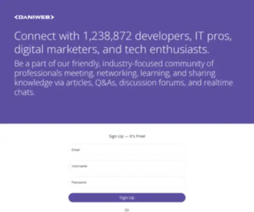 Programmingforums.org(DaniWeb Community) Screenshot