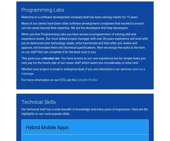 Programminglabs.com(Programming Labs) Screenshot