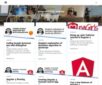 Programmingmentor.com(IIS Windows Server) Screenshot