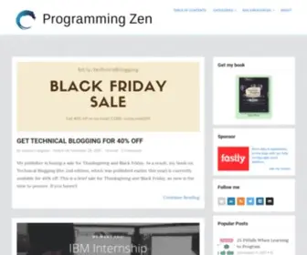 Programmingzen.com(Programming Zen) Screenshot