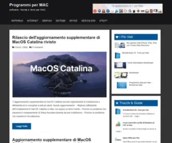 Programmipermac.com(Programmi per MAC) Screenshot