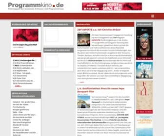 Programmkino.de(Kinomagazin der deutschen Arthouse) Screenshot