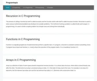 Programtopia.net(C, C) Screenshot