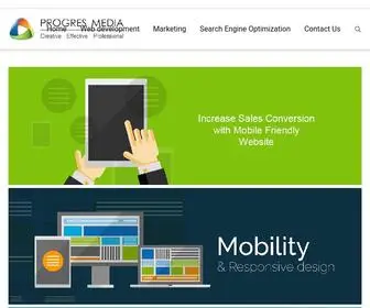 Progres-Media.com(Home) Screenshot